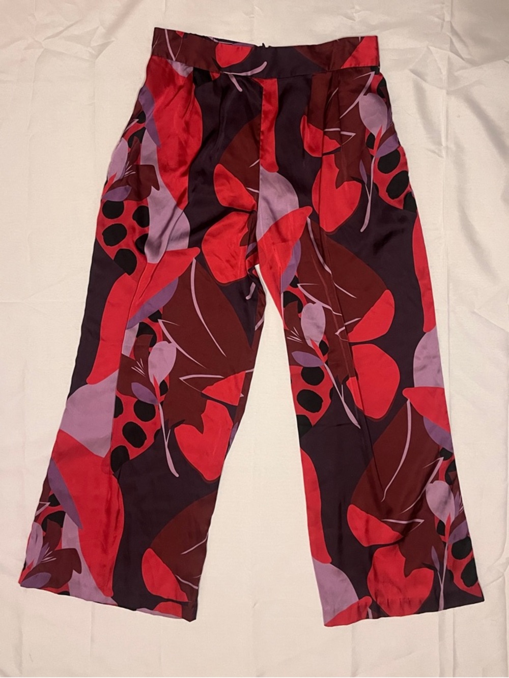 Anthropologie Hutch Printed Wide-Leg Pants NWOT - Picture 4 of 4